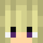 purple and white shirt ☂️ - Female Minecraft Skins - image 3