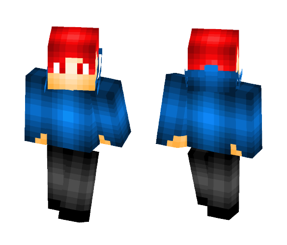 CoolBlueMan - Male Minecraft Skins - image 1
