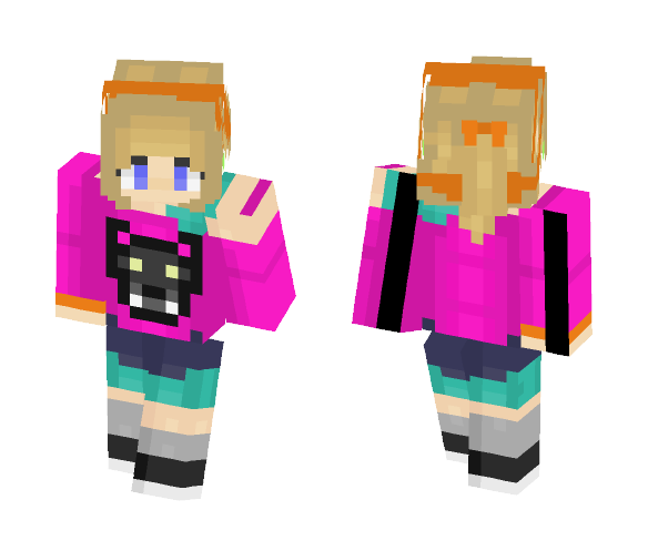 ǀ ???? тнє 80'ѕ - Female Minecraft Skins - image 1