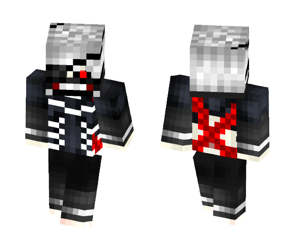 Ken Kaneki Kagune - Male Minecraft Skins - image 1