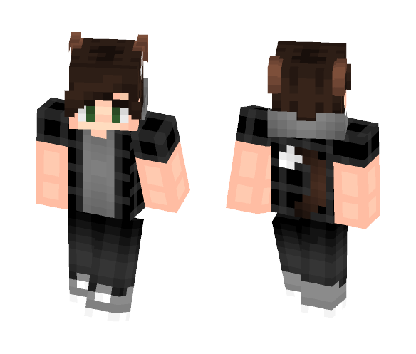 Neko Male Skin - Male Minecraft Skins - image 1