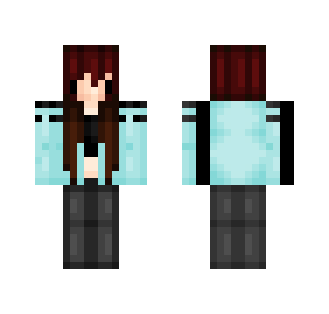 Red Haired Chibi Gal - Female Minecraft Skins - image 2
