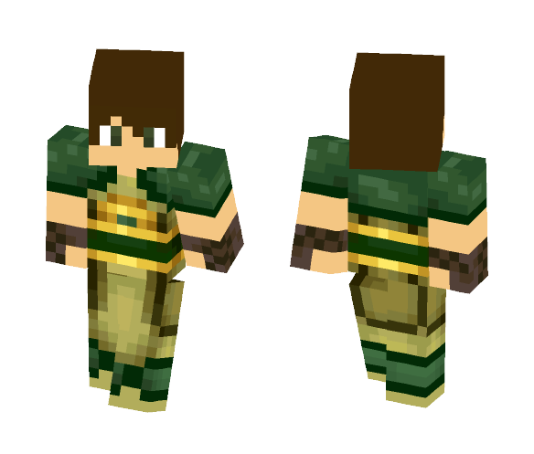 Earth Kingdom Boy - Boy Minecraft Skins - image 1