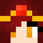 Fire Elemental Goddess - Female Minecraft Skins - image 3
