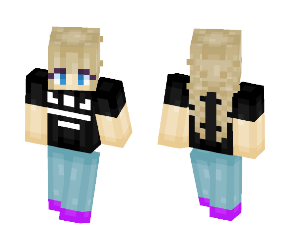 Adidas/Space Shirt - Female Minecraft Skins - image 1