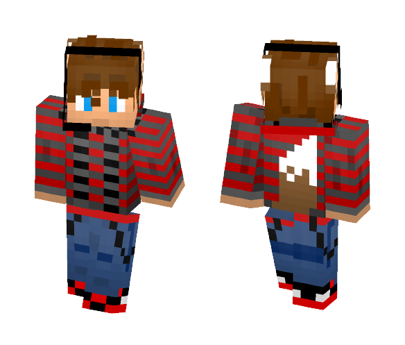 Stripes - Male Minecraft Skins - image 1