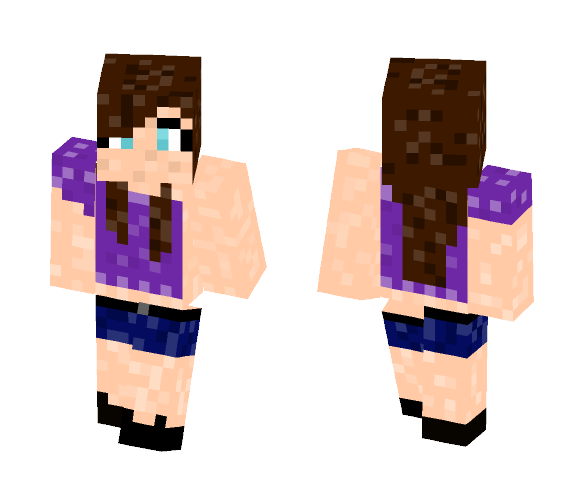 My First Skin! - Female Minecraft Skins - image 1