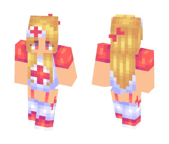 Download Free Nurse Skin for Minecraft image 1 Nurse - Female Minecraft Skins - image 1