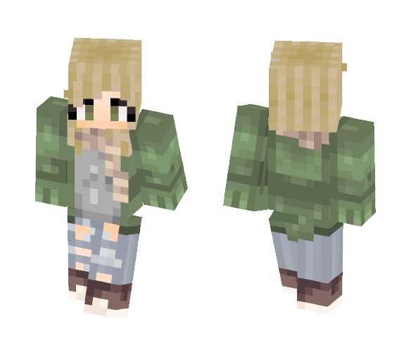 Nicotine ???? - Female Minecraft Skins - image 1