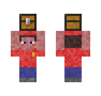 The Blushing Delivery Man