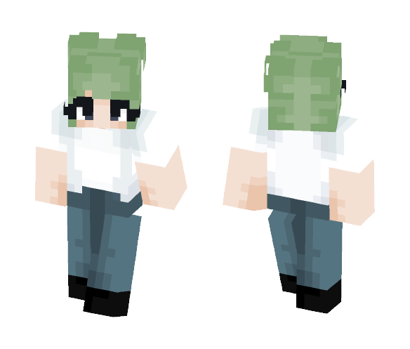 greeeennnn - Female Minecraft Skins - image 1