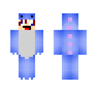 Derpy Blue Dino -Onesie- - Male Minecraft Skins - image 2
