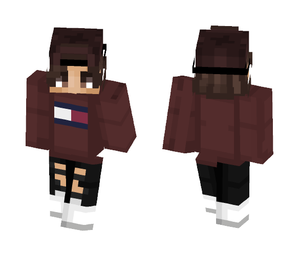 Tommy Hilfiger Boy - Boy Minecraft Skins - image 1
