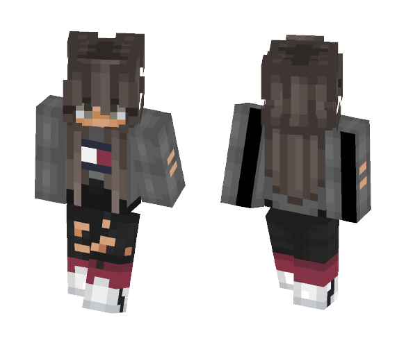Download Free Tommy Hilfiger Girl Skin for Minecraft image 1 Tommy Hilfiger Girl - Girl Minecraft Skins - image 1