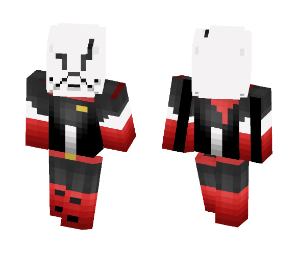 Underfell Papyrus - Male Minecraft Skins - image 1