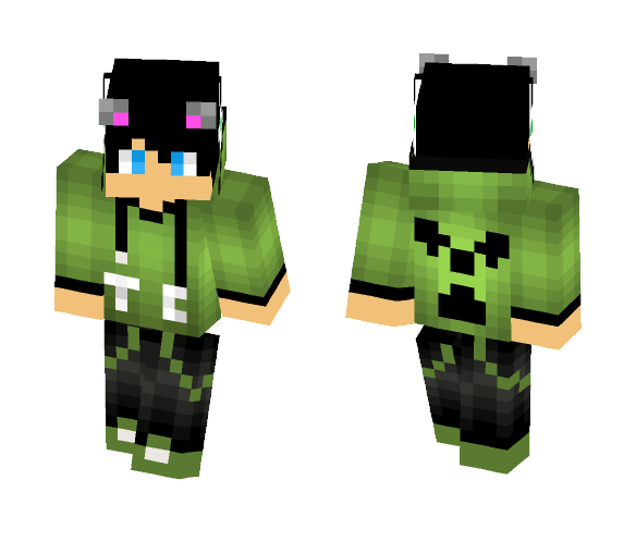Download Free T0X1CCAT Skin for Minecraft image 1 T0X1CCAT - Male Minecraft Skins - image 1