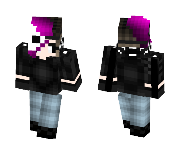 Neon skeleton - Interchangeable Minecraft Skins - image 1