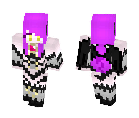 (color)lust Demon, yandere sim - Female Minecraft Skins - image 1