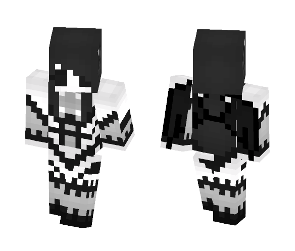 Lust demon(no color )yandere sim - Female Minecraft Skins - image 1