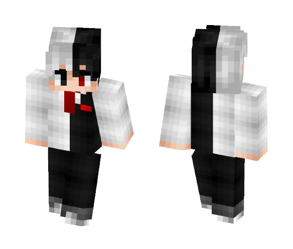 Monokuma Human (Danganronpa) - Male Minecraft Skins - image 1