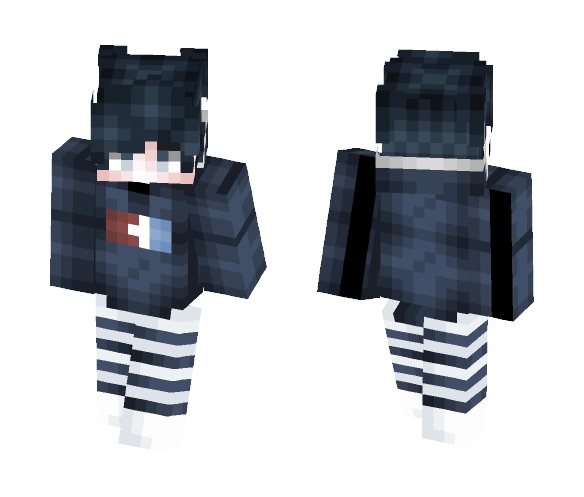 OC ~ Ocean Rain ( New Shading - Male Minecraft Skins - image 1