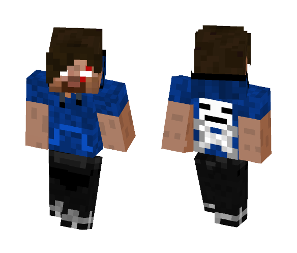 Herobrine (Hoodie) - Herobrine Minecraft Skins - image 1