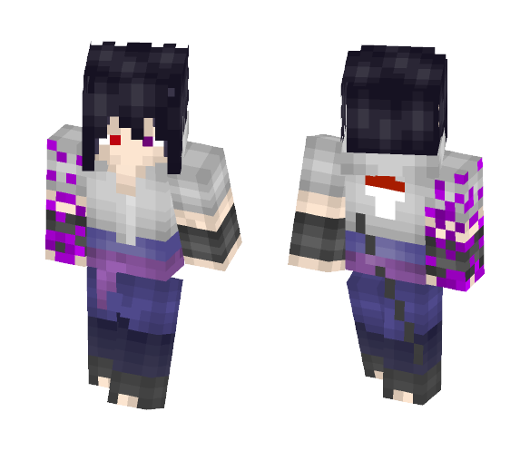Sasuke Corrupt - Male Minecraft Skins - image 1