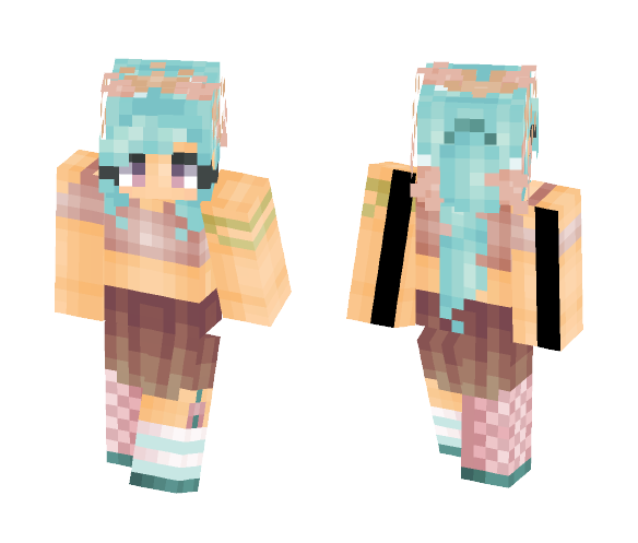 Coral Reef - Female Minecraft Skins - image 1