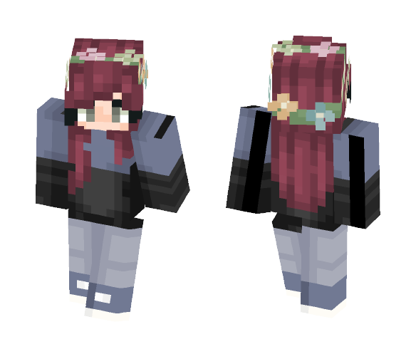 Flower Crown - Flower Crown Minecraft Skins - image 1