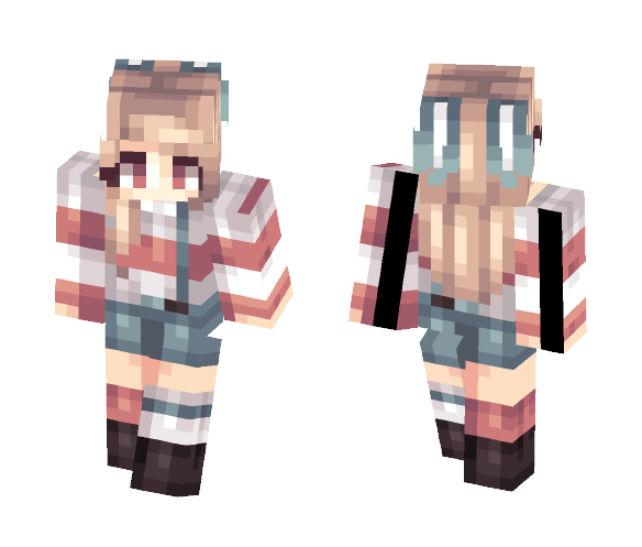 samurai // st - Female Minecraft Skins - image 1