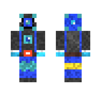 Blu Eye Character - Male Minecraft Skins - image 2