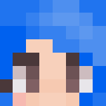 Download Free x blue hair don't care x Skin for Minecraft image 3 x blue hair don't care x - Female Minecraft Skins - image 3