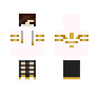 gold- adidas- girl