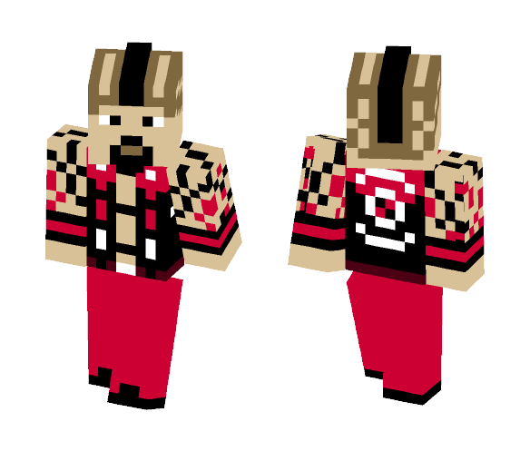 Download Free Saint's Row 2 - Brotherhood Skin Skin for Minecraft image 1 Saint's Row 2 - Brotherhood Skin - Male Minecraft Skins - image 1