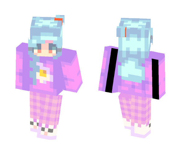 Eggs n' bunnies - Female Minecraft Skins - image 1