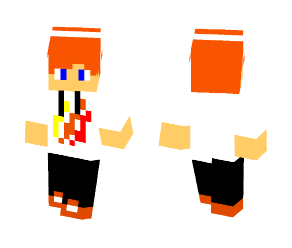 Me wearing prestonplayz chlothes - Male Minecraft Skins - image 1