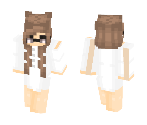 Alphys Cosplay - Female Minecraft Skins - image 1