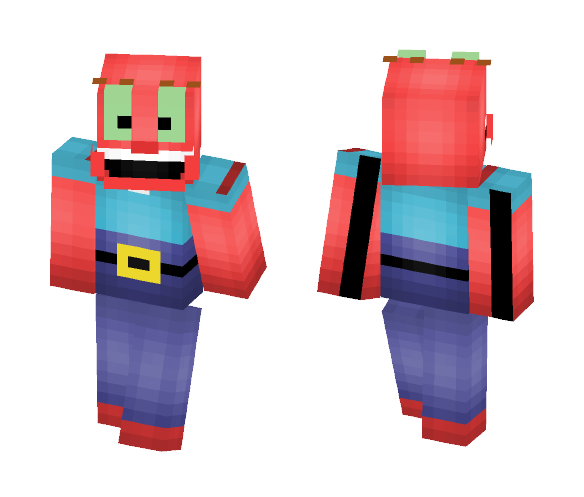 oh yeah mr krabs, AHHHHHHHHHHH! - Male Minecraft Skins - image 1