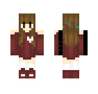 maroon sweater girl ????