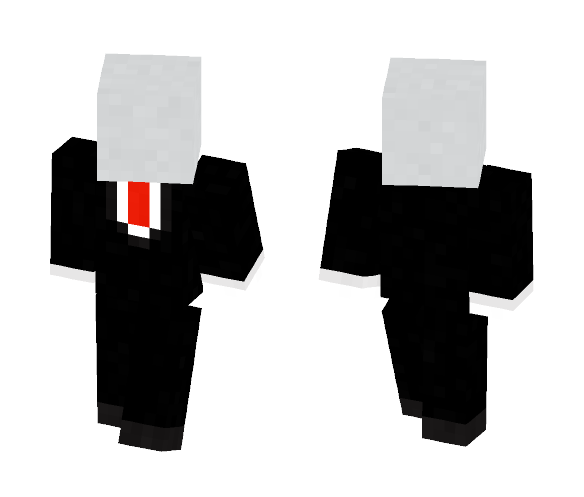 Slenderman [Creepypasta] - Male Minecraft Skins - image 1
