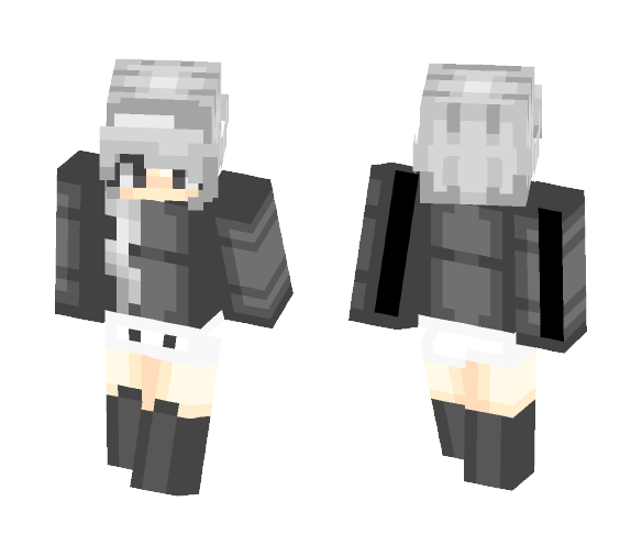 Grey - Female Minecraft Skins - image 1