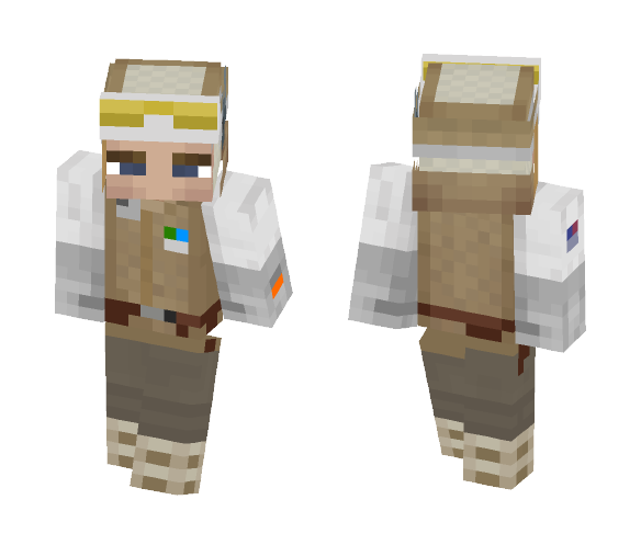 Luke Skywalker (Hoth) - Male Minecraft Skins - image 1