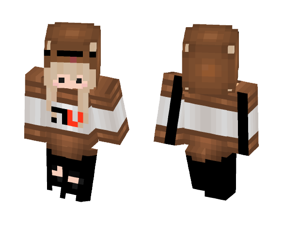 Download Free cute :3 nutella girl / Mirsku_ Skin for Minecraft image 1 cute :3 nutella girl / Mirsku_ - Cute Girls Minecraft Skins - image 1