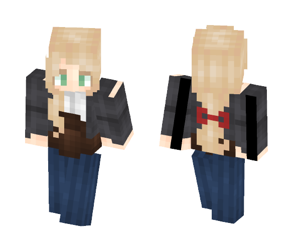 ⊰ Button up Dress ⊱ - Female Minecraft Skins - image 1