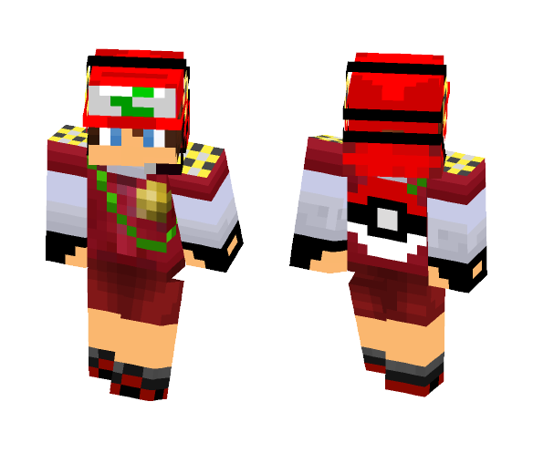 Pixelmon Trainer Game_Energy2350 - Male Minecraft Skins - image 1