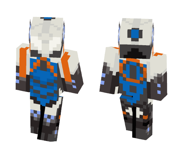 Warframe - Nezha - Male Minecraft Skins - image 1