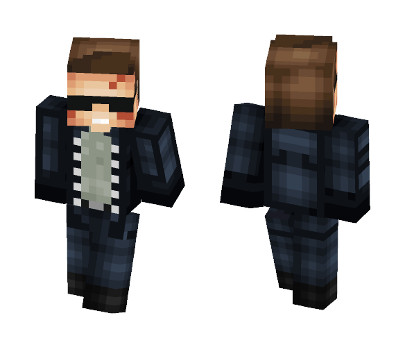 T-850 - The Terminator - Male Minecraft Skins - image 1
