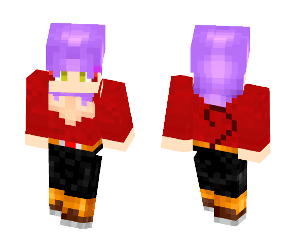 future trunks ssj 4 - Male Minecraft Skins - image 1