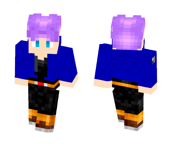 Download Free future trunks Skin for Minecraft image 1 future trunks - Male Minecraft Skins - image 1