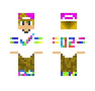 Rainbow Nike Boy - Boy Minecraft Skins - image 2